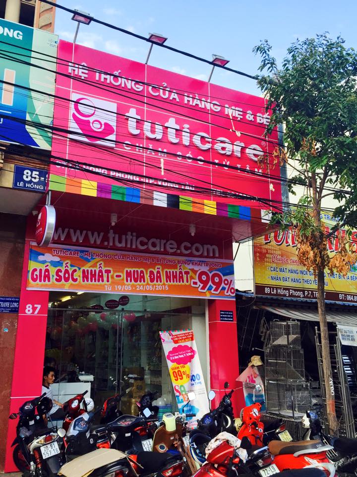 TutiCare chính thức khai trương siêu thị Mẹ&bé thứ 18 ngày 19/05 tại Vũng Tàu